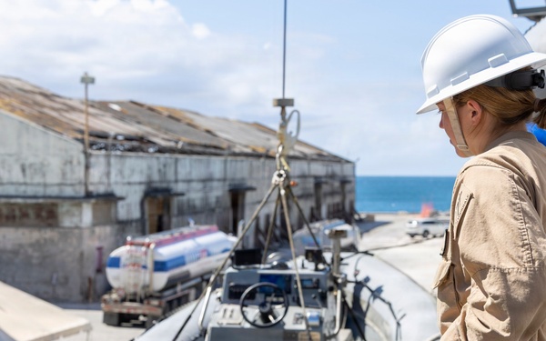 USS Stockdale conducts routine operations