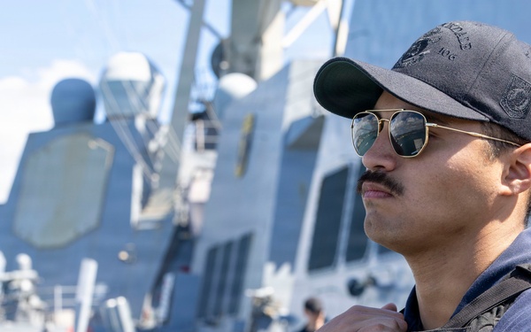 USS Stockdale conducts routine operations