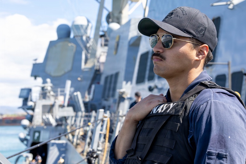 USS Stockdale conducts routine operations