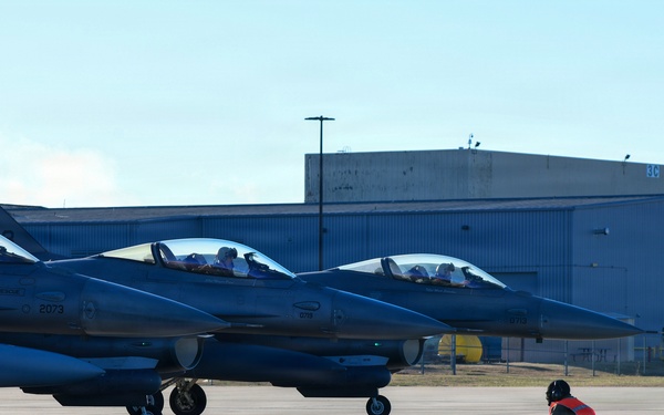 138 FW Morning Takeoffs