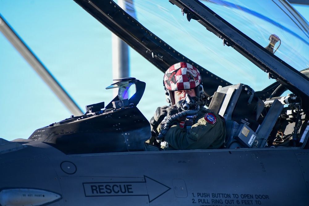 138 FW Morning Takeoffs