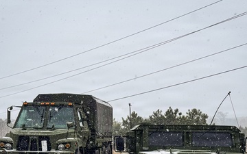 678th Air Defense Artillery Brigade responds to Winter Storm Gianna