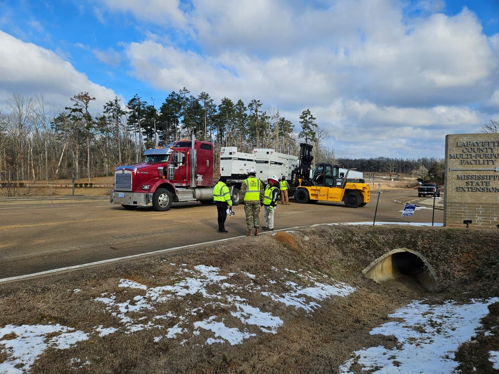 Generators Delivered to Elementary School