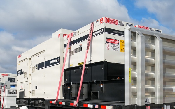 Tupelo Generator Staging Area