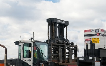 Tupelo Generator Staging Area