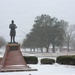 Snowfall blankets Camp Lejeune