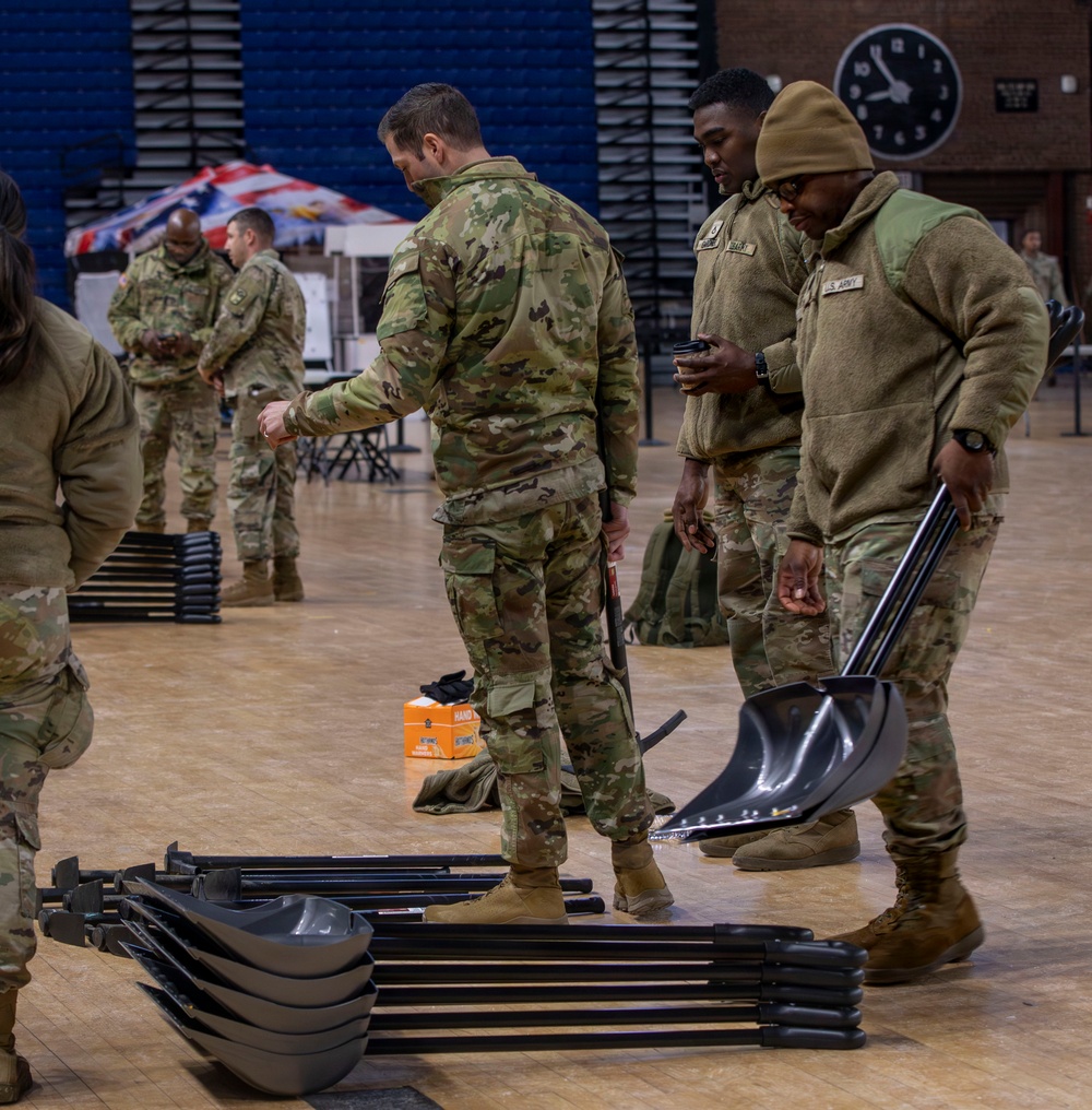 National Guard Supports Snow Removal at Local Schools Across Washington, D.C.