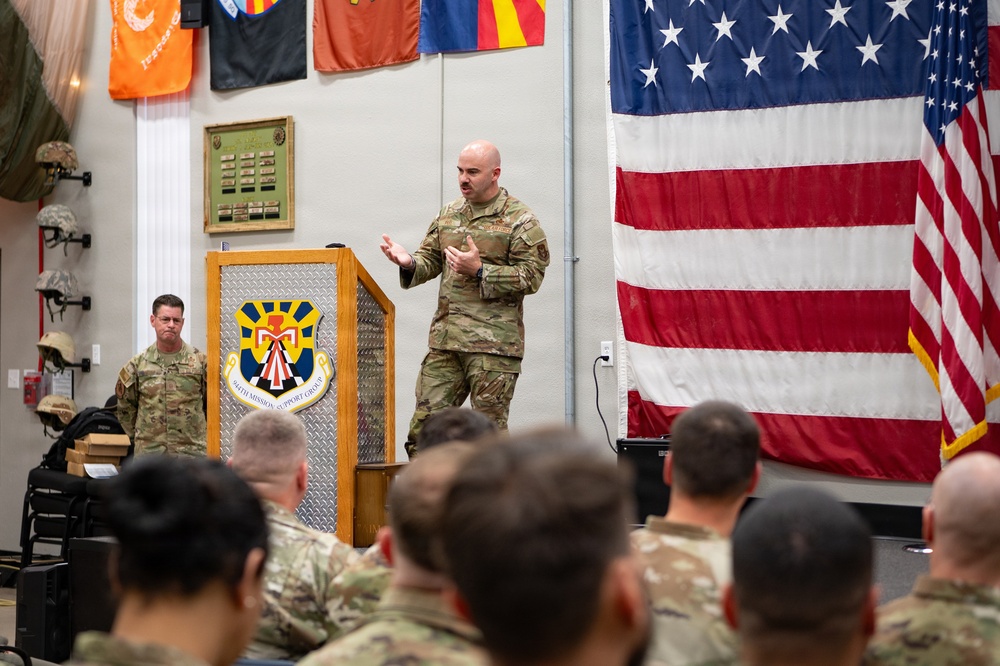 944th Fighter Wing recognizes leadership milestone at Senior NCO Induction
