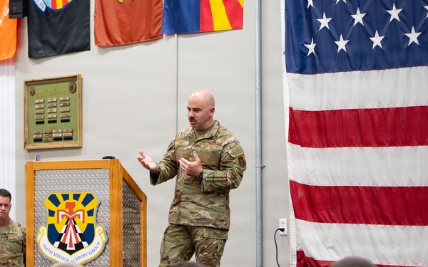 944th Fighter Wing recognizes leadership milestone at Senior NCO Induction