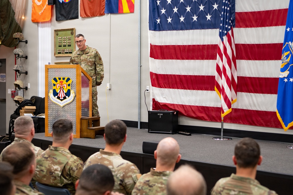 944th Fighter Wing recognizes leadership milestone at Senior NCO Induction