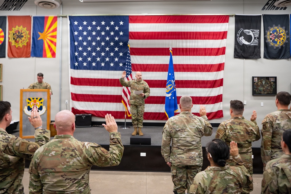 944th Fighter Wing recognizes leadership milestone at Senior NCO Induction