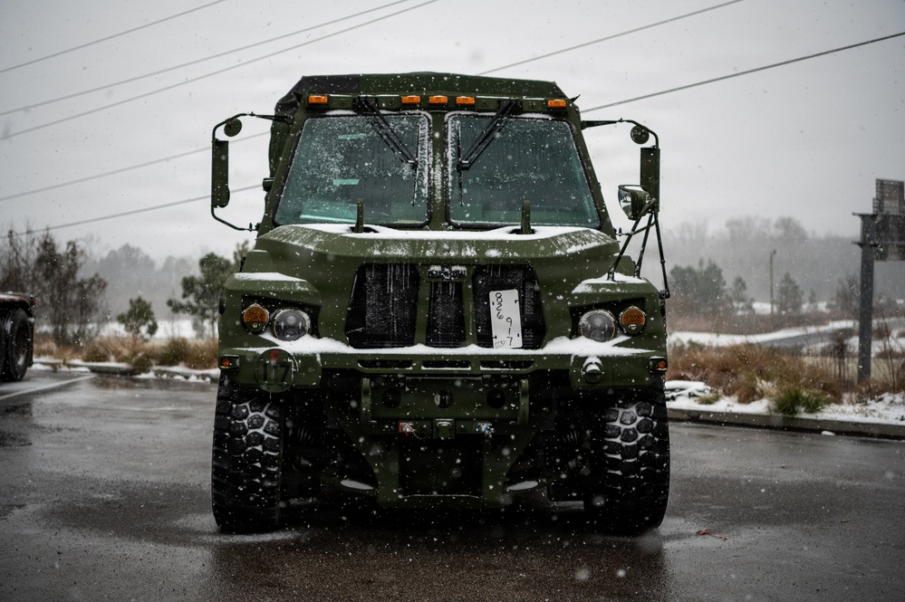 678th Air Defense Artillery Brigade responds to Winter Storm Gianna