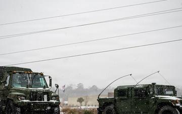 678th Air Defense Artillery Brigade responds to Winter Storm Gianna