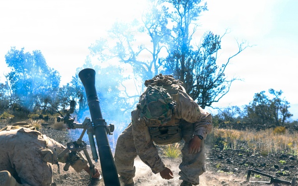 3rd LCT mortarmen execute dry-fire and live-fire company attacks at PTA