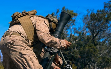 3rd LCT mortarmen execute dry-fire and live-fire company attacks at PTA