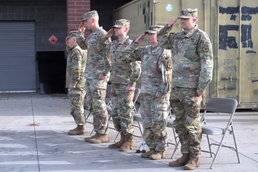 Headline Handoff: The 137th Military Police Detachment Executes Change of Responsibility