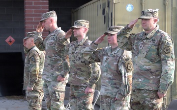 Headline Handoff: The 137th Military Police Detachment Executes Change of Responsibility