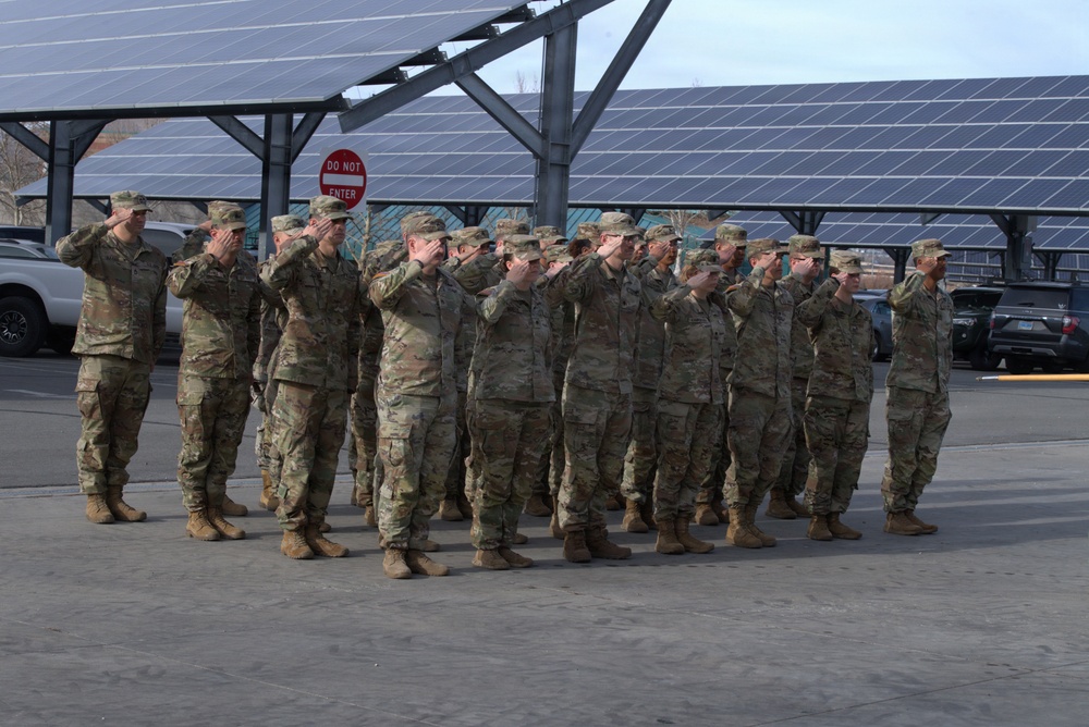 Headline Handoff: The 137th Military Police Detachment Executes Change of Responsibility