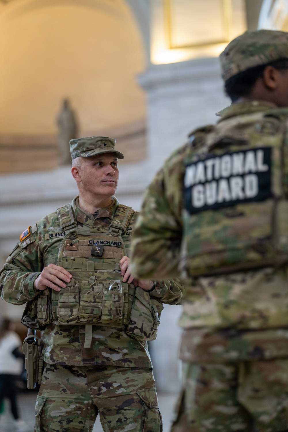 D.C. National Guard commander engages Soldiers, Airmen on D.C. Safe and Beautiful mission