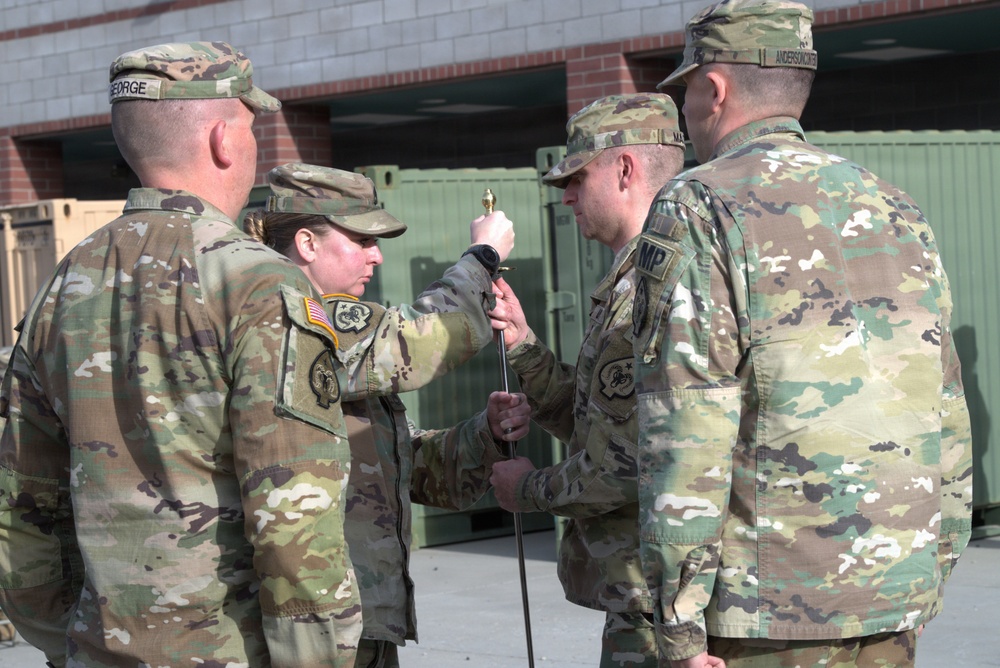 Headline Handoff: The 137th Military Police Detachment Executes Change of Responsibility