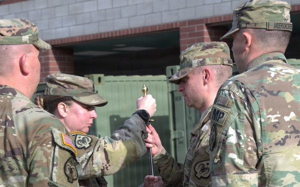 Headline Handoff: The 137th Military Police Detachment Executes Change of Responsibility
