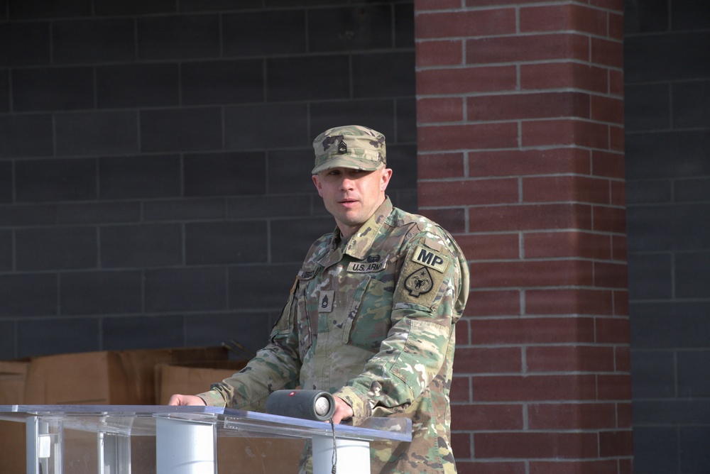 Headline Handoff: The 137th Military Police Detachment Executes Change of Responsibility