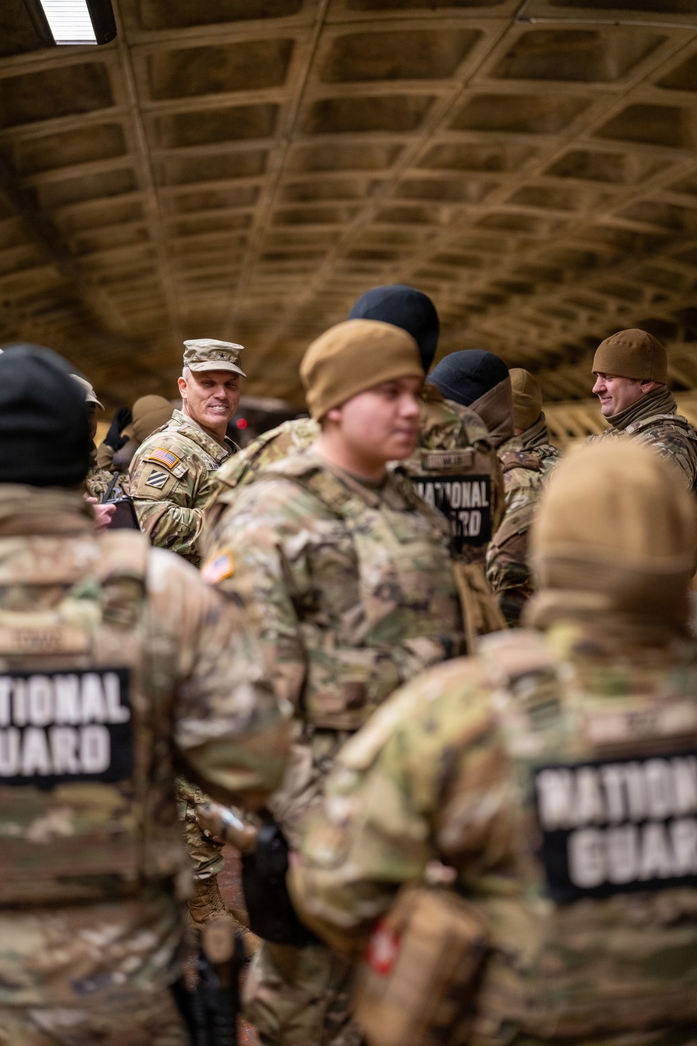 D.C. National Guard commander engages Soldiers, Airmen on D.C. Safe and Beautiful mission