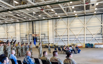 B Co 2-211th Change of Responsibility Ceremony