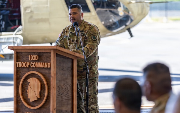 B Co 2-211th Change of Responsibility Ceremony