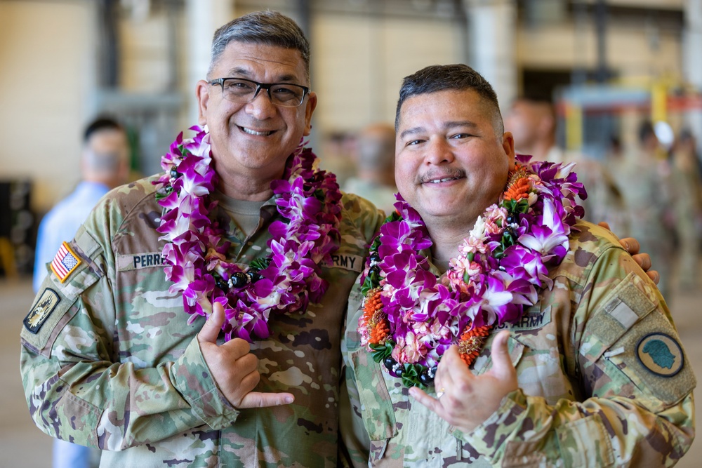 B Co 2-211th Change of Responsibility Ceremony