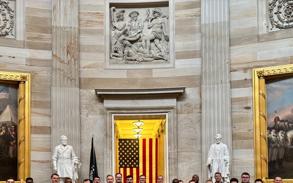South Carolina National Guard Soldiers visit the Capitol in Washington D.C.