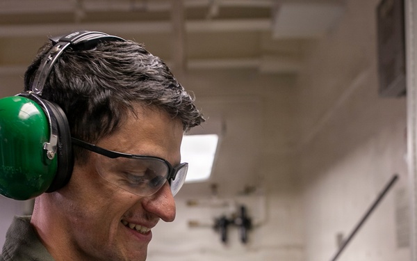 Mount Repair Aboard USS Tripoli