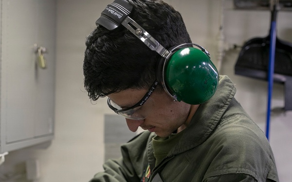 Mount Repair Aboard USS Tripoli