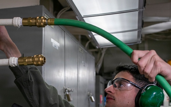 Mount Repair Aboard USS Tripoli