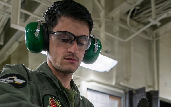 Mount Repair Aboard USS Tripoli