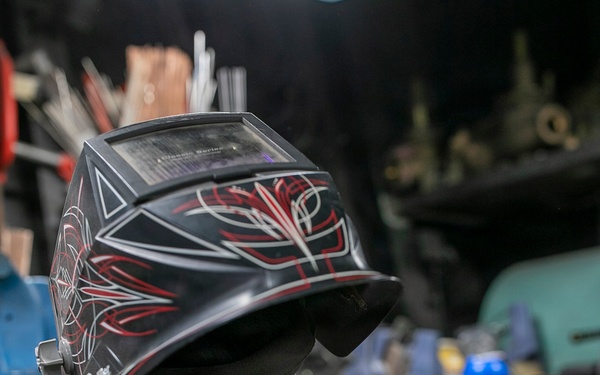 Hinge Repair Aboard USS Tripoli