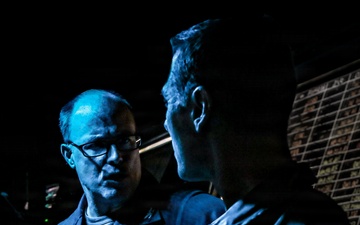 Frank E. Petersen Jr. hosts Abraham Lincoln executive officer