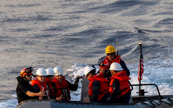 USS Delbert D. Black (DDG 119) Conducts Small Boat Evolution