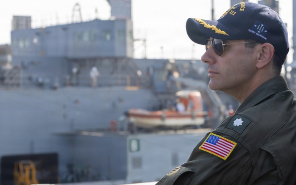 Spruance conducts routine operations