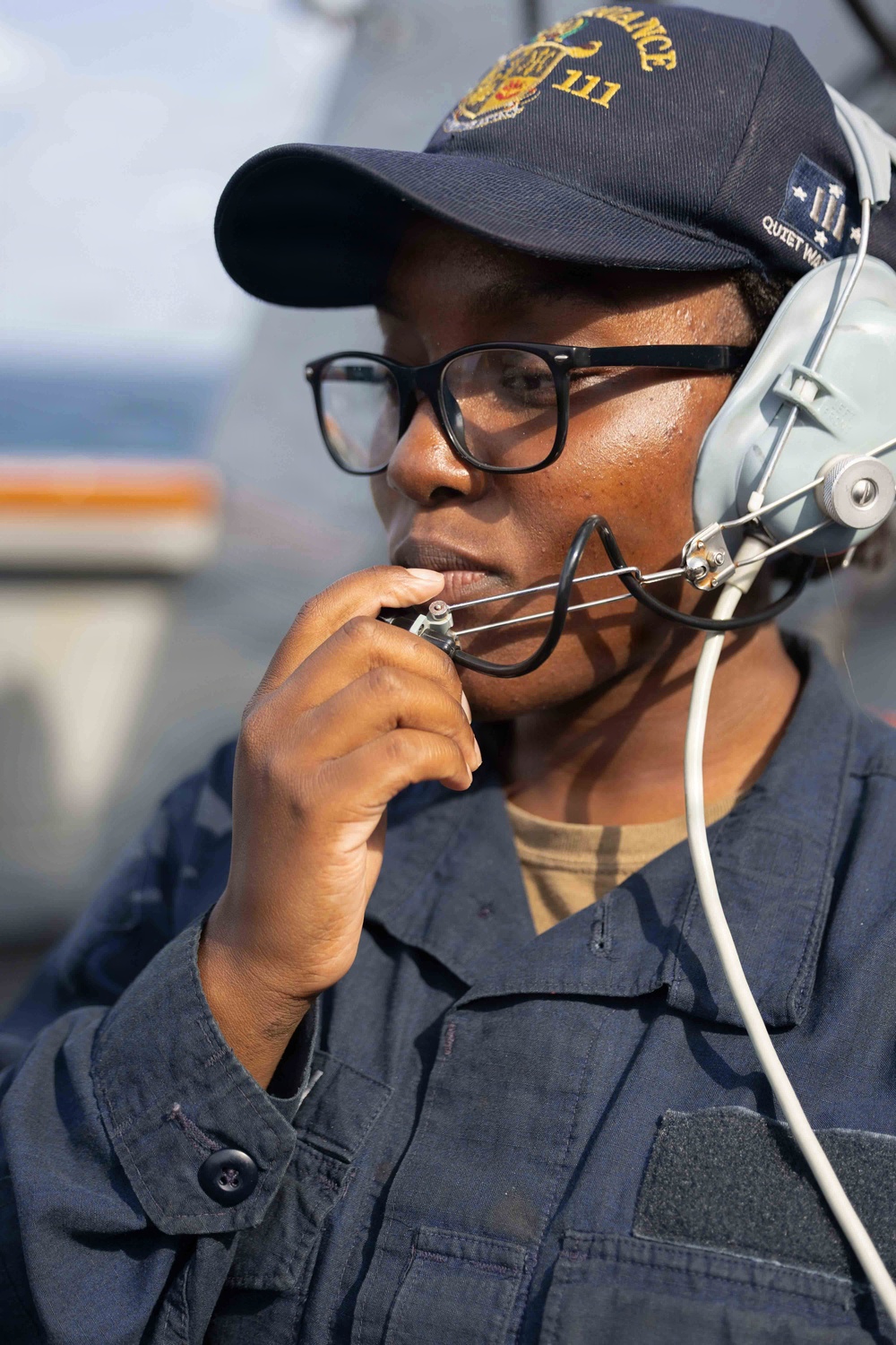 Spruance conducts routine operations