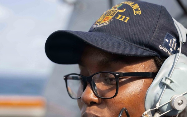 Spruance conducts routine operations