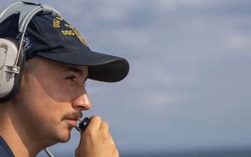 Spruance conducts routine operations