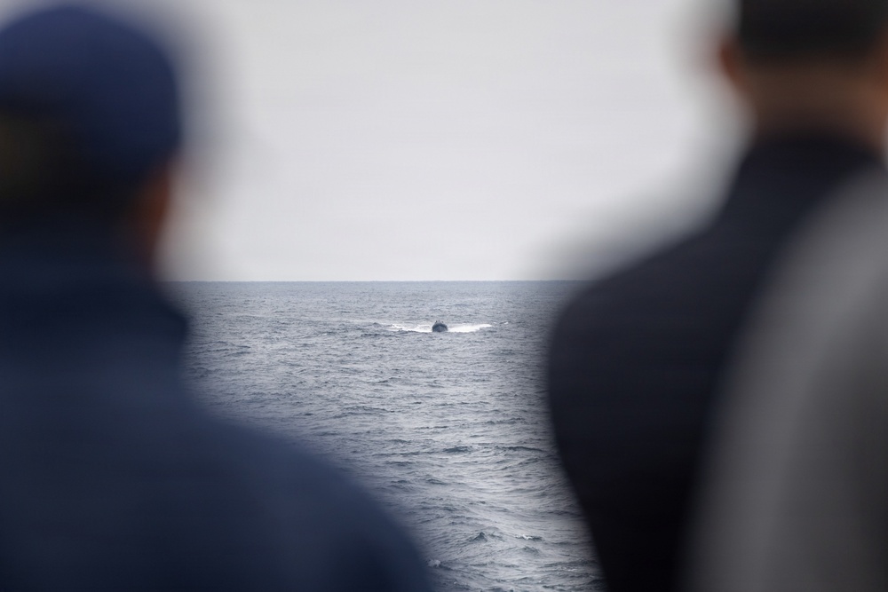 Spruance conducts routine operations