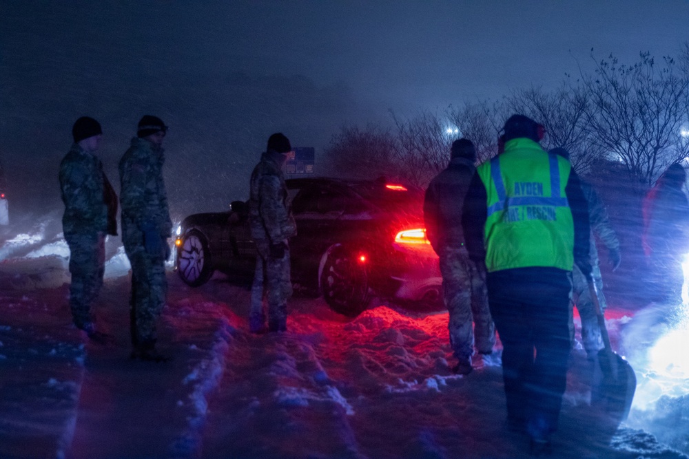 N.C. National Guard assist N.C. State Highway Patrol and Emergency Management "