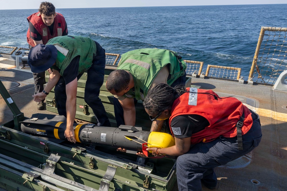 USS Michael Murphy conducts routine operations