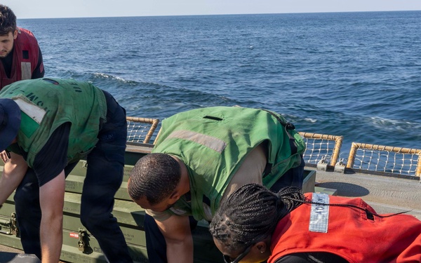 USS Michael Murphy conducts routine operations