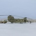 Snow on the Flightline