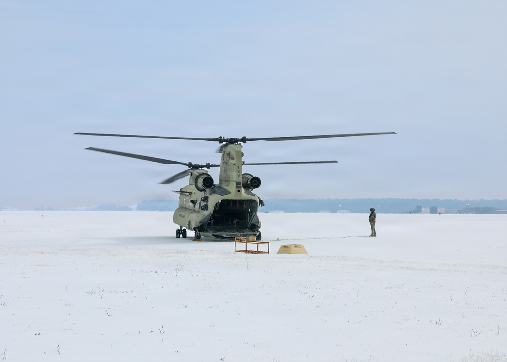 Snow on the Flightline