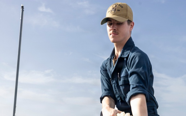 USS Delbert D. Black (DDG 119) Arrives at Eilat, Israel