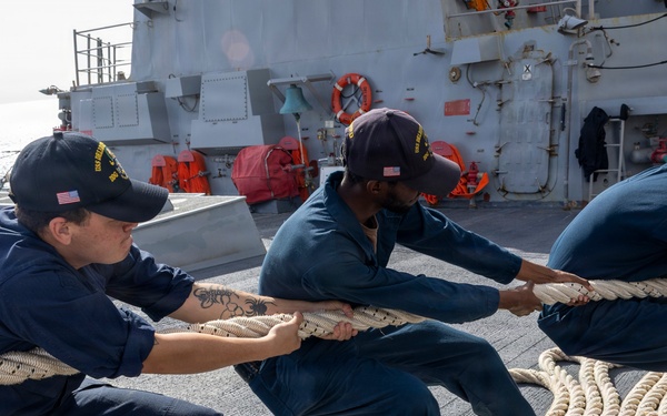 USS Delbert D. Black (DDG 119) Arrives at Eilat, Israel
